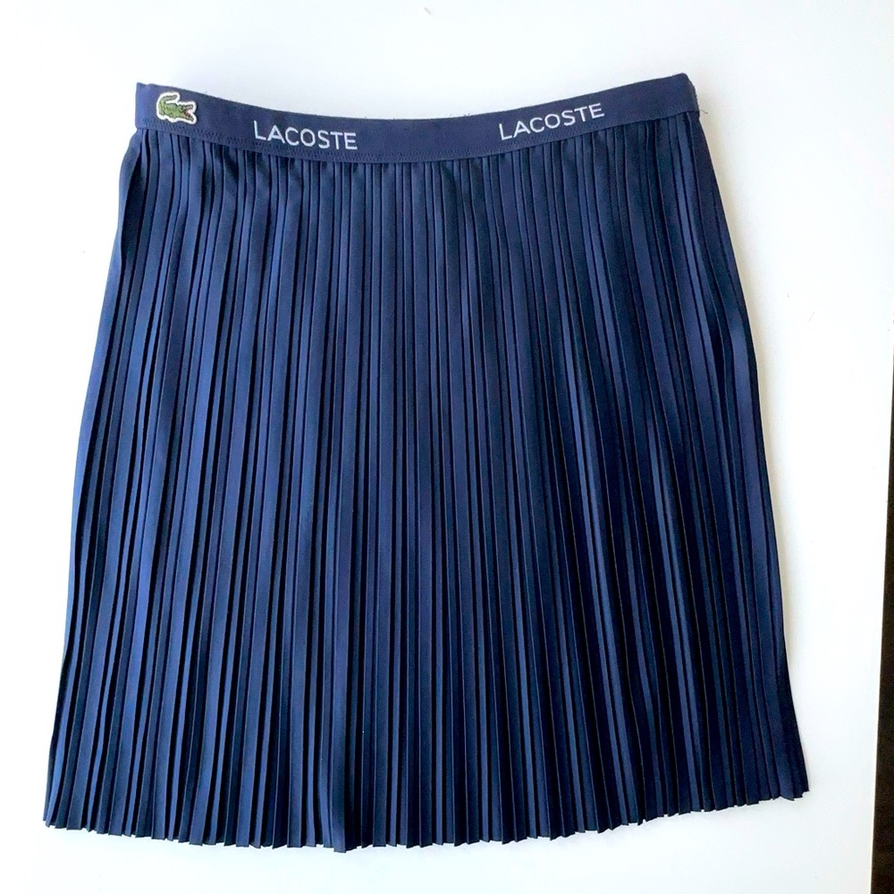 Lacoste Girls Pleated Skirt Size 10
